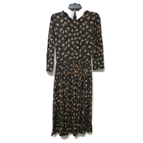 VTG Passports of Pier 1 Imports floral print dress - Picture 5 of 8